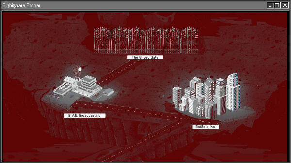The maps I conceived for the various areas of Sighișoara (Transylvania) were inspired by the maps from Castlevania III: Dracula's Curse. I loved how that game allowed branching paths, as we explored here.