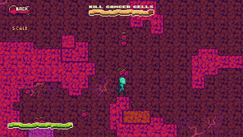 I came up with the concept of a daughter using her smarts and tenacity to save her mother from cancer. This created emotional stakes and a strong goal, and the mechanic to meet the GMTK game jam theme of "Scale" by having our player character shrink and ex